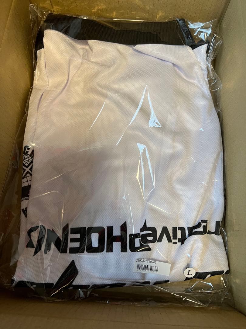 【TAKUYA∞の創り方】フットボール Tシャツ/ホワイト 半袖Lサイズ