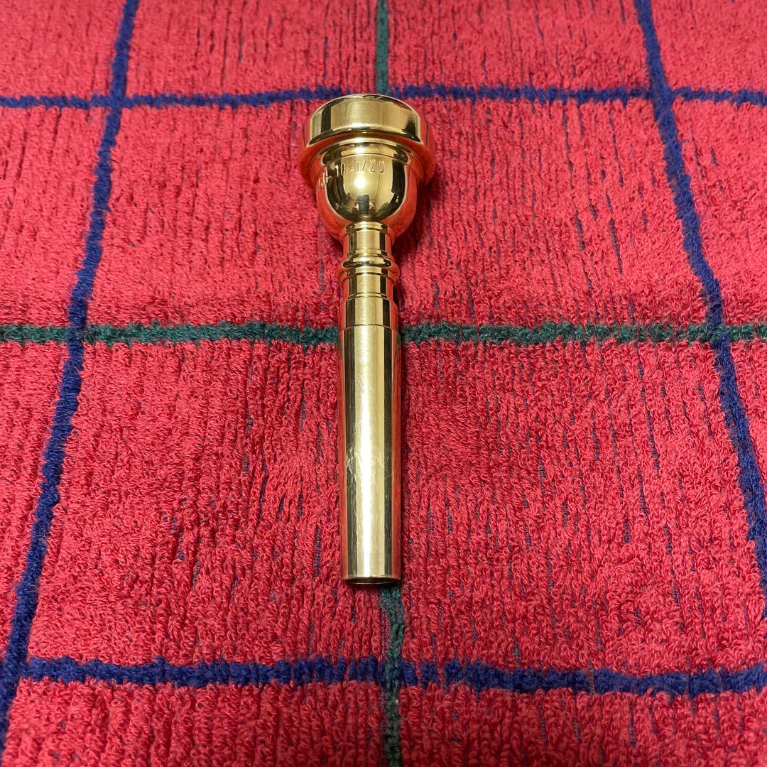 Bachトランペットマウスピース 10 1/2 D GP