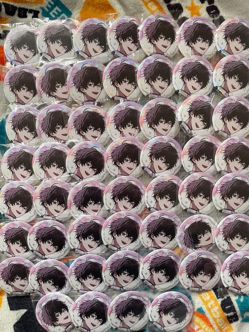 にじさんじ ART OF NIJISANJI 佐伯イッテツ 缶バッジ