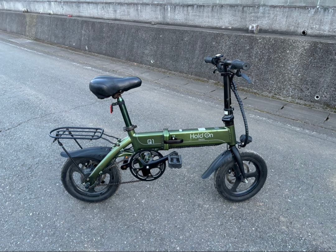折りたたみ電動アシスト自転車　 Holdon ホールドオン　 送料込み