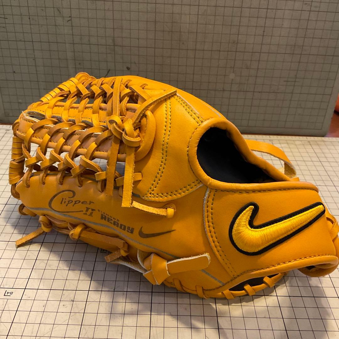 R*E様 未使用 NIKE 軟式 グローブ クリッパーII 左投げ用 本革 ナイ