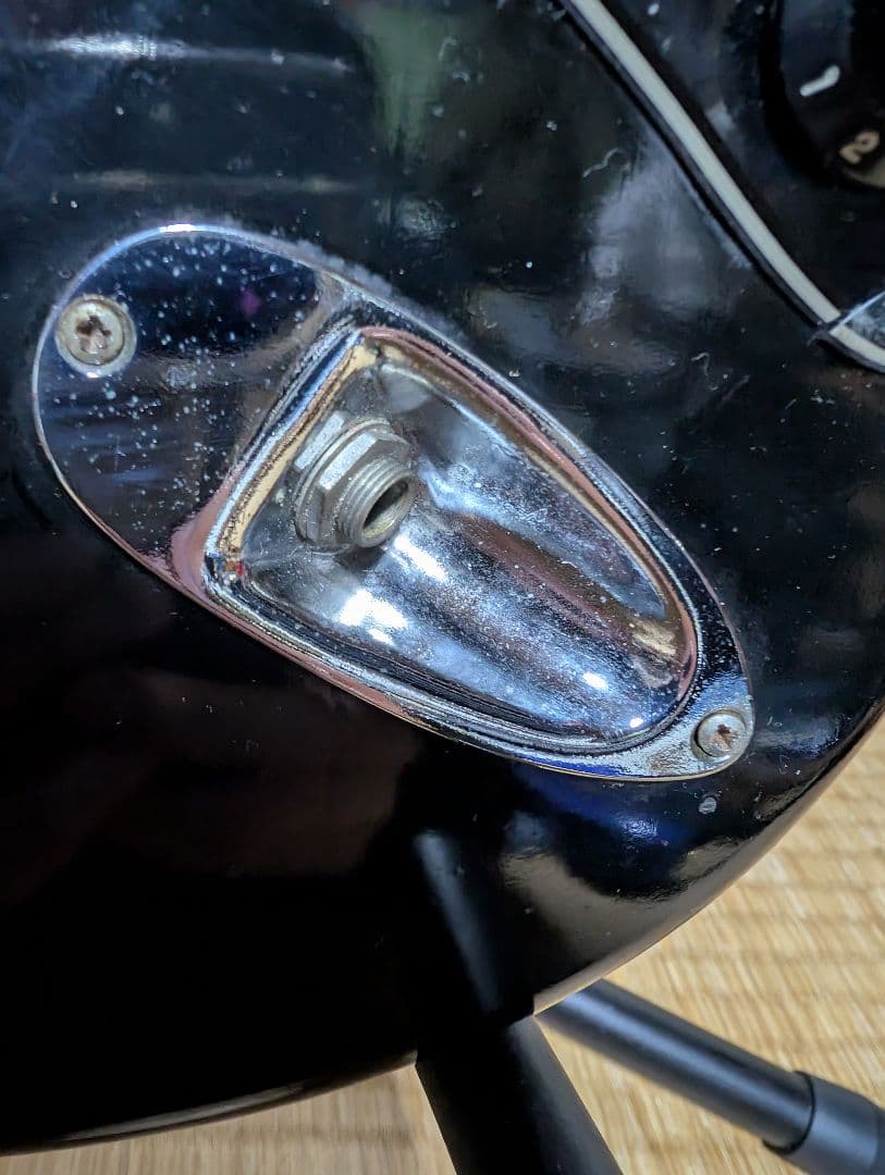 エレキギター ブラック ストラトキャスタータイプ