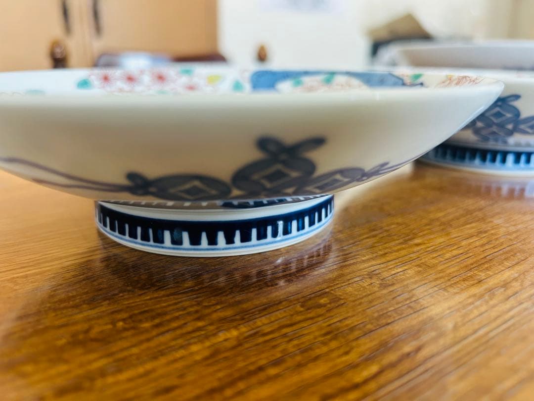 伊万里焼桜模様の陶器ボウル 5枚セット