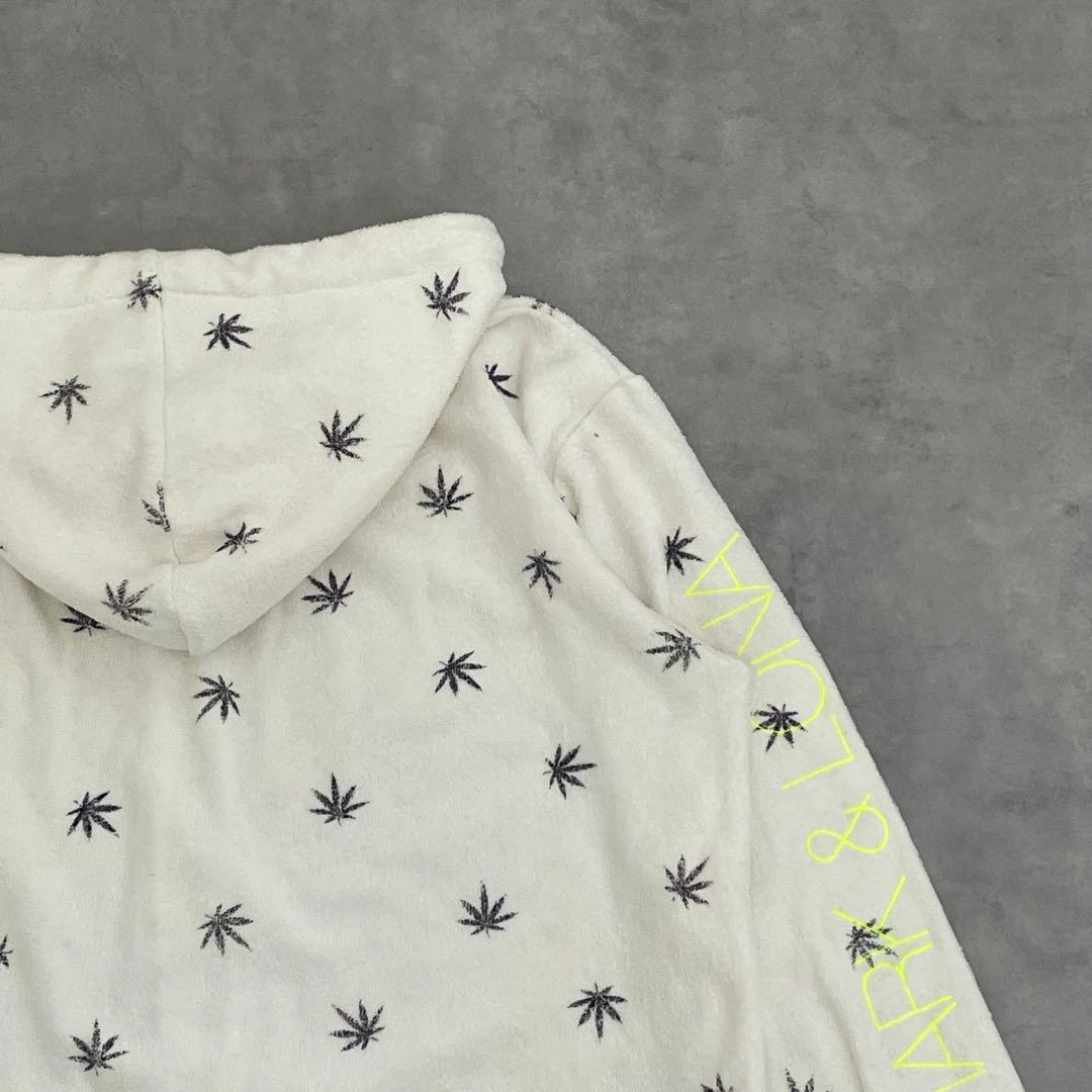 MARK & LONA セットアップ パーカー ショートパンツ 総柄 BW04