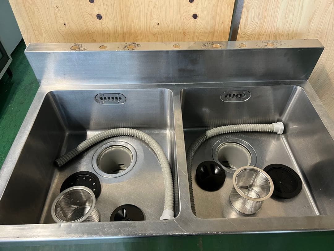 2槽シンク 1070x650x830(+150)