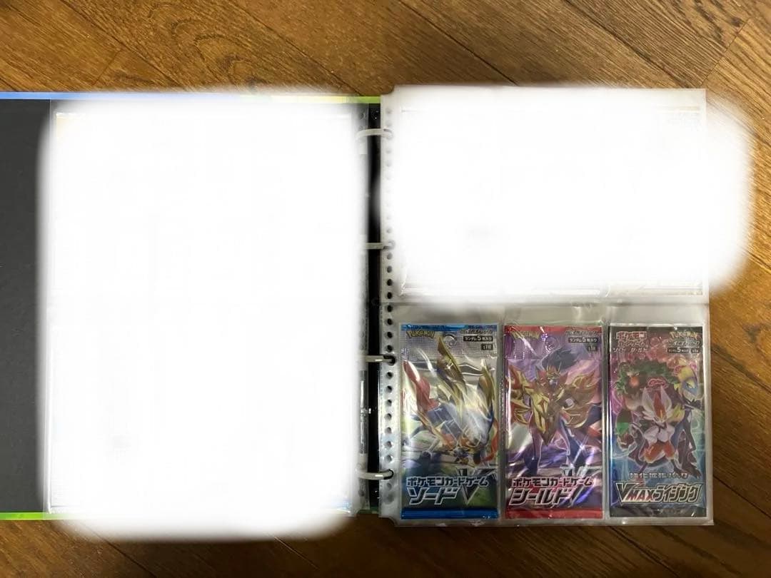 ポケモンカードゲーム　未開封パックコレクション 69種　絶版多数　バインダー付