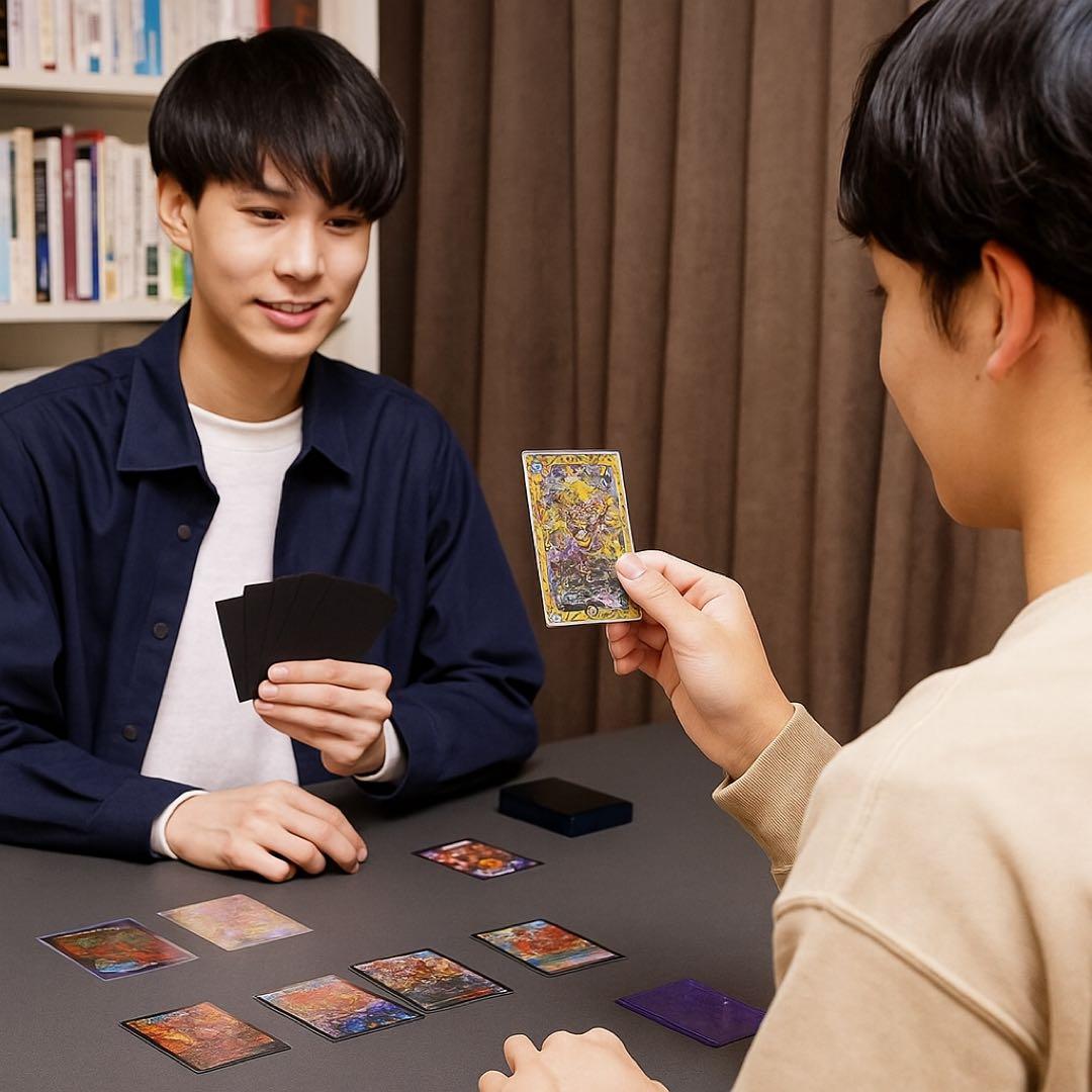 モルネク　未完成デッキ 三重スリーブ ローダー付き デュエマカード