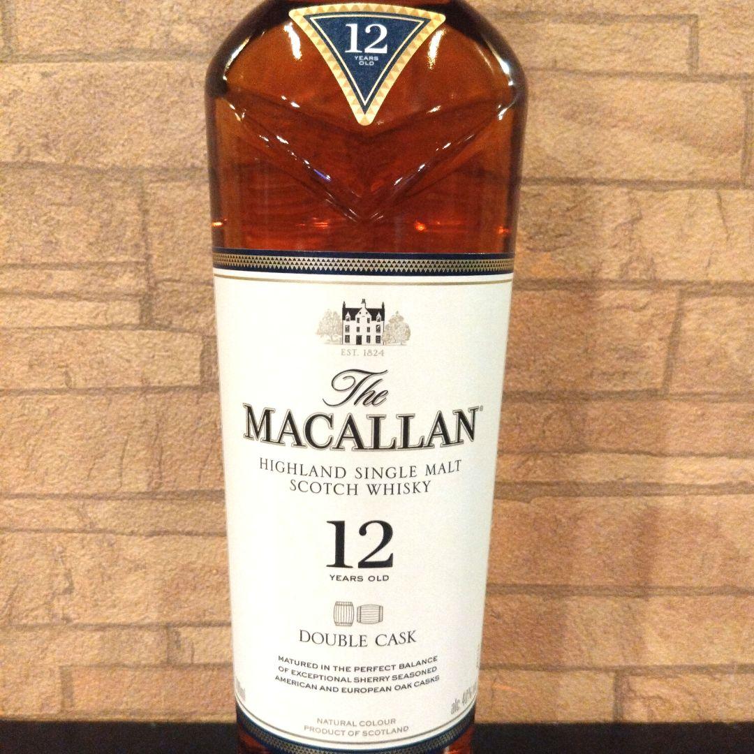 ザ・マッカラン12年　ダブルカスク 700ml　未開封　マッカラン