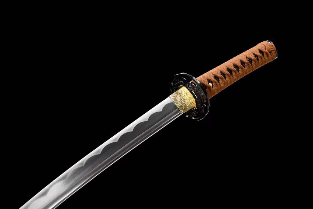 【金花脇差】中炭素鋼武士刀 武具　刀装具　日本刀　模造刀 居合刀肋差   短刀