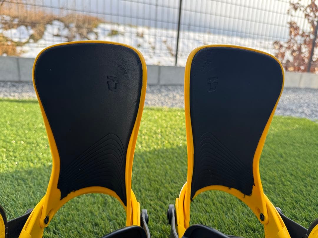24-25 UNION ULTRAスノーボードビンディング イエロー/ブラック