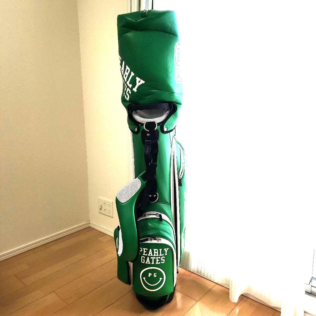 PEARLY GATES キャディバッグ 89 グリーン同モデルアイアンカバー付