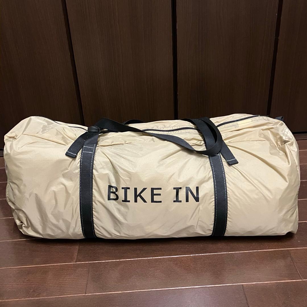 ★ats★【新品未使用】DOD ライダースバイクインテント(タン)