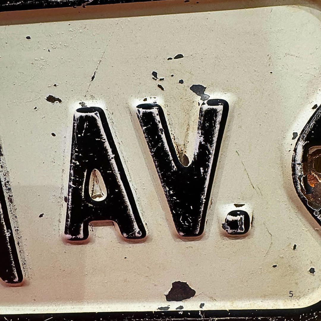 アメリカアンティーク⭐︎道路標識⭐︎貴重 vintage インテリア