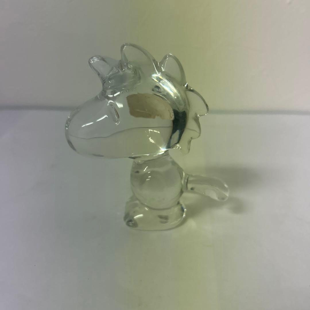 バカラ　　ガラス製　ウッドストックの置物