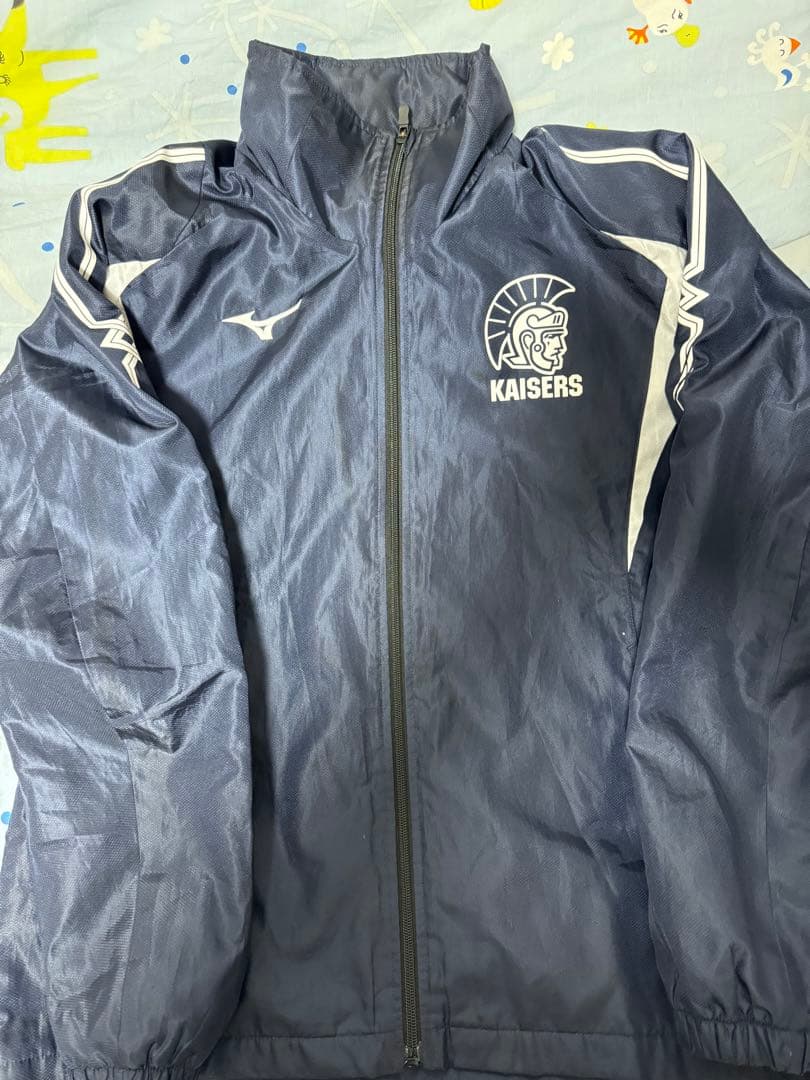 希少品！Mizuno KAISERS ジップアップジャケット