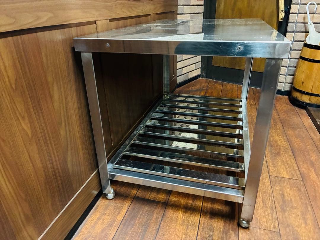 ★ 引取歓迎！業務用ステンレス作業台 100cm幅★