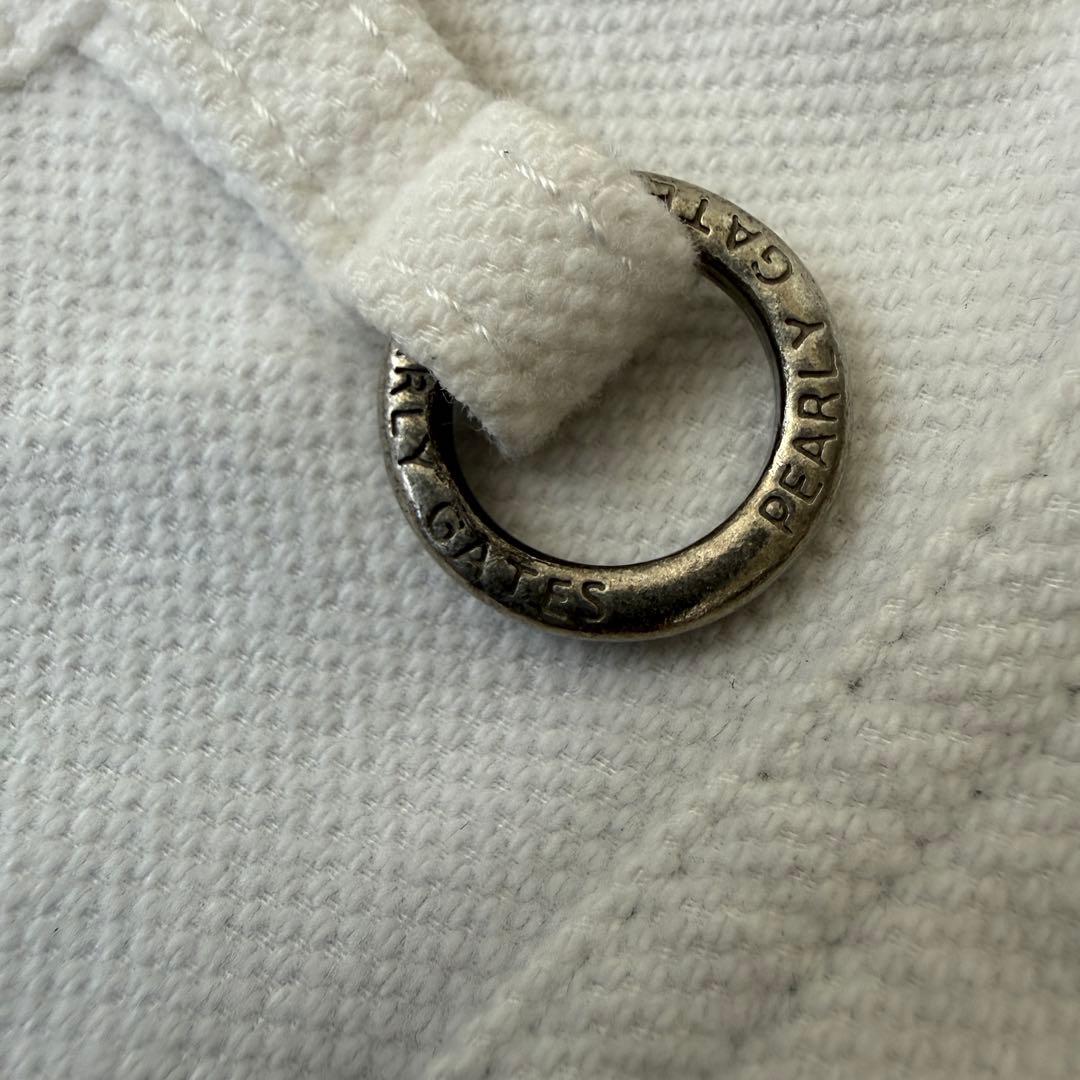 防寒　蓄熱　裏地付き　パーリーゲイツ　パンツ　L〜XL相当 白　暖パン　秋冬　5