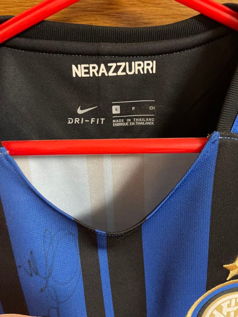 インテル　サイン入りユニフォーム　2017年　Inter セリエA