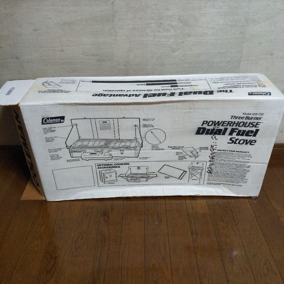 Coleman Dual Fuel スリーバーナー 希少品フォーク、スプーン付