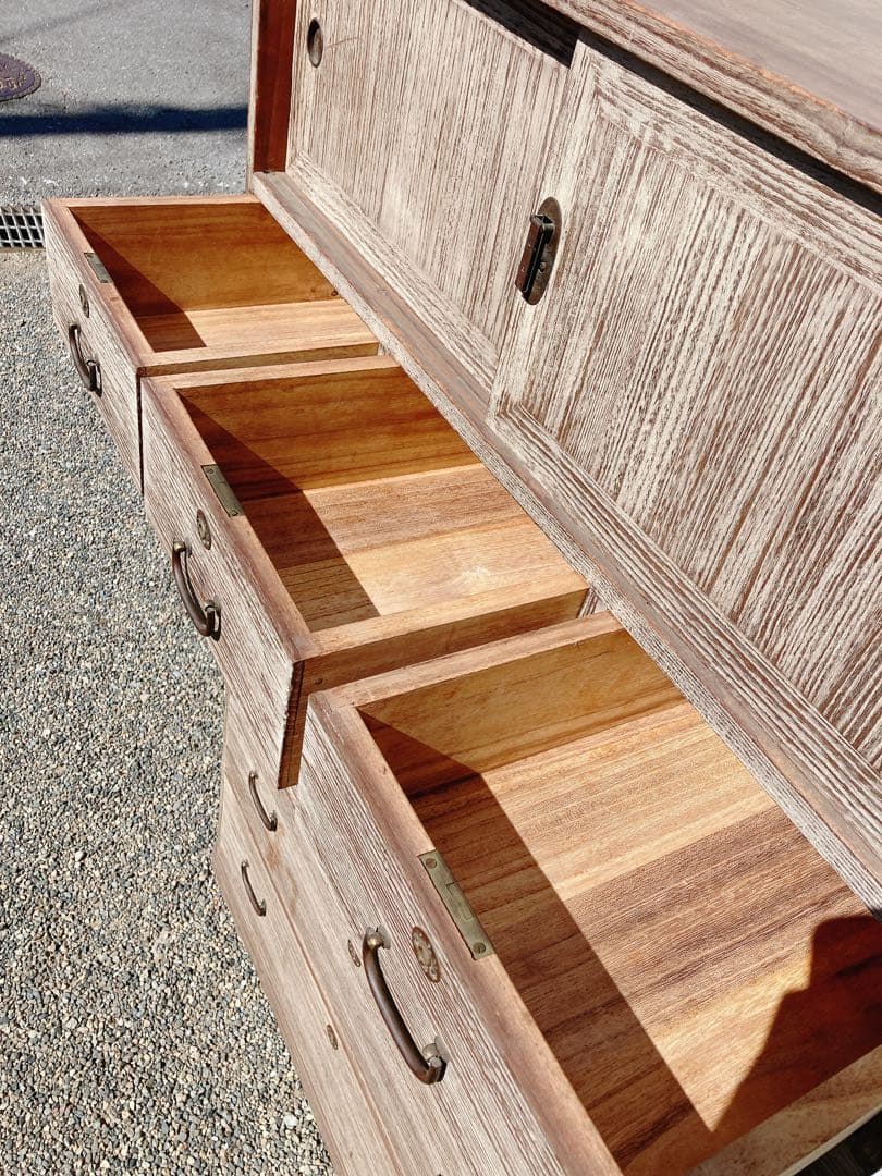 民芸家具　高級　古民家　カフェ旅館　桐箪笥タンスインテリアレトロ　アンティーク