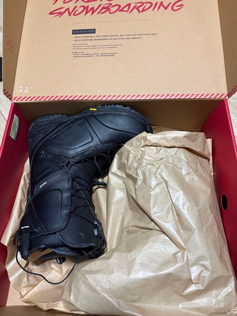 スノーボード NITRO TEAM TLS WIDE 26.5cm 25-26