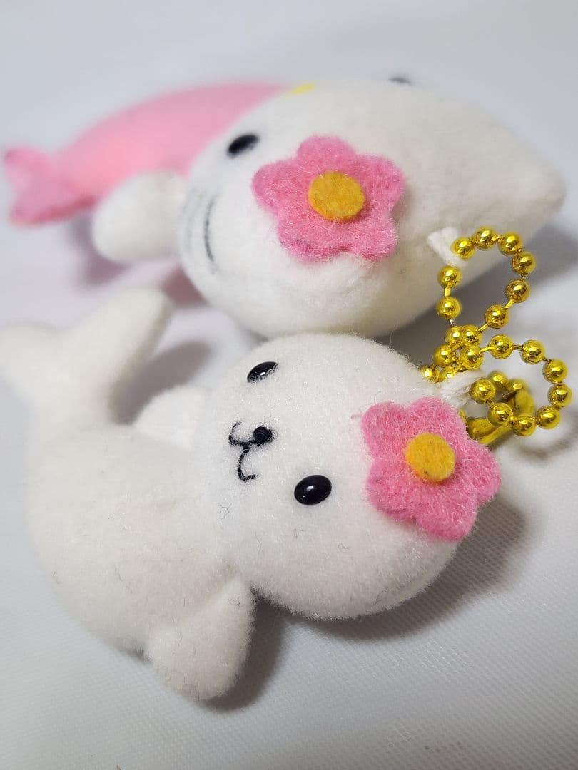 【希少品】サンリオ　HELLO KITTY　キティ　人魚　ツインチャーム