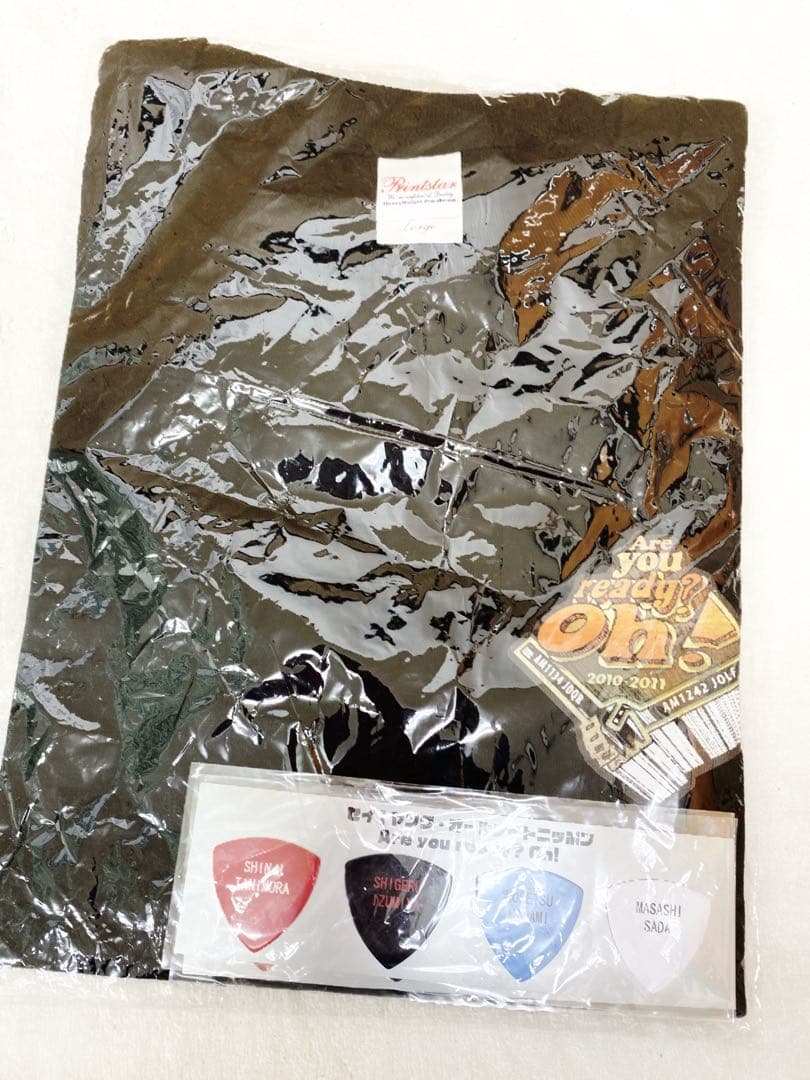 セイ!ヤング・オールナイトニッポンTシャツ　Lサイズとピック4枚のセット　新品