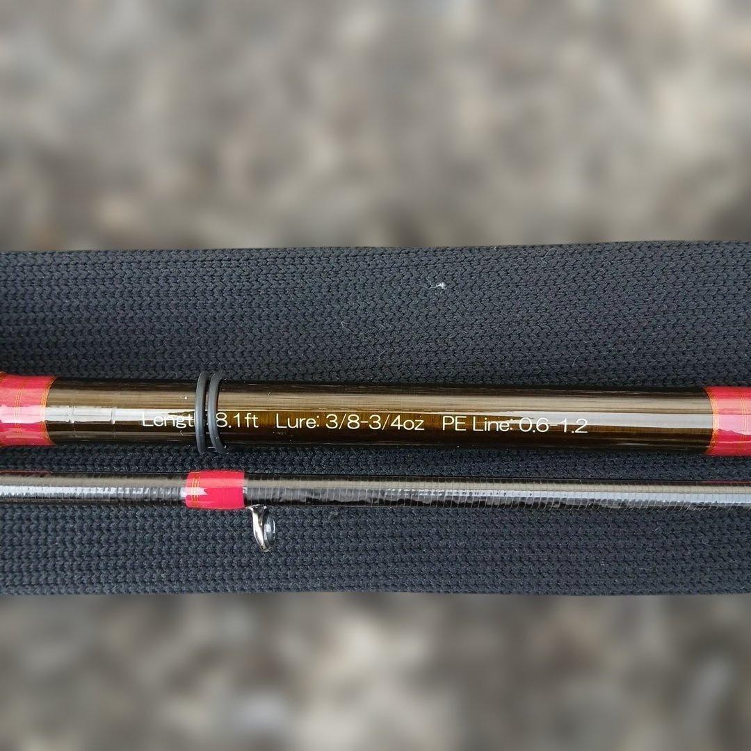 ショアジギングロッド　コルクJustice Shore WINDER812KM