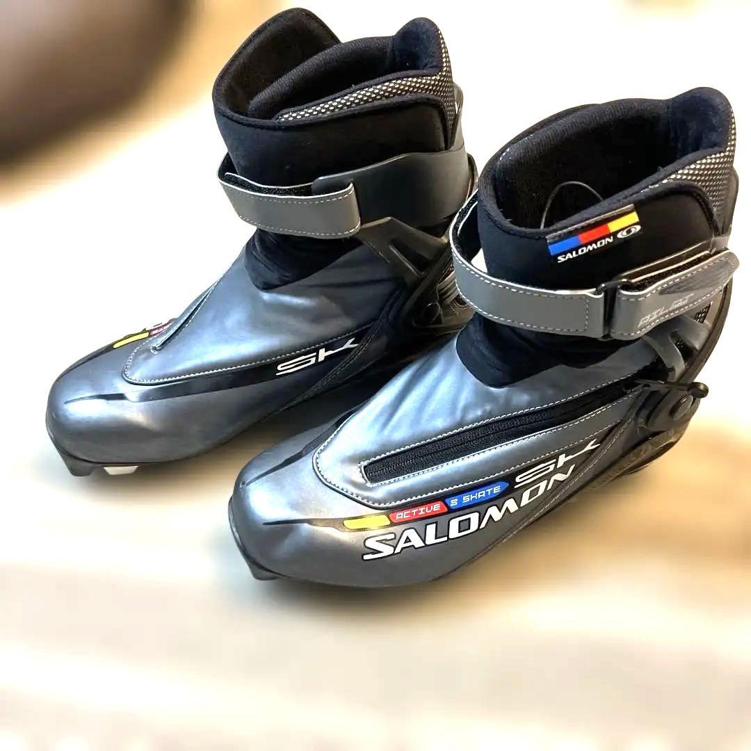 ☆Salomonクロスカントリースキーブーツ Active Skate SNS