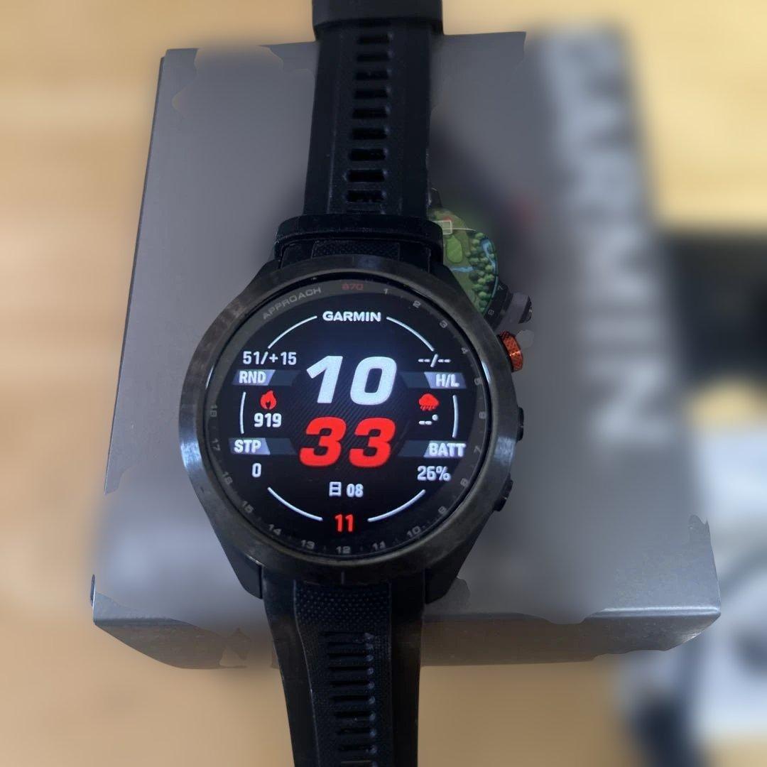 [あずき]GARMIN Approach S10 GPSゴルフウォッチ