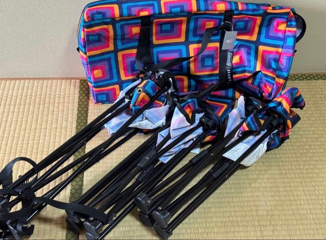 ☆Coleman×BEAMS別注コンパクト チェア テーブル