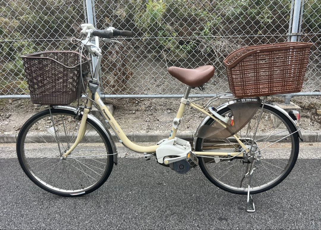 Panasonic電動アシスト自転車充電器付きの販売24インチ関東圏配送可能