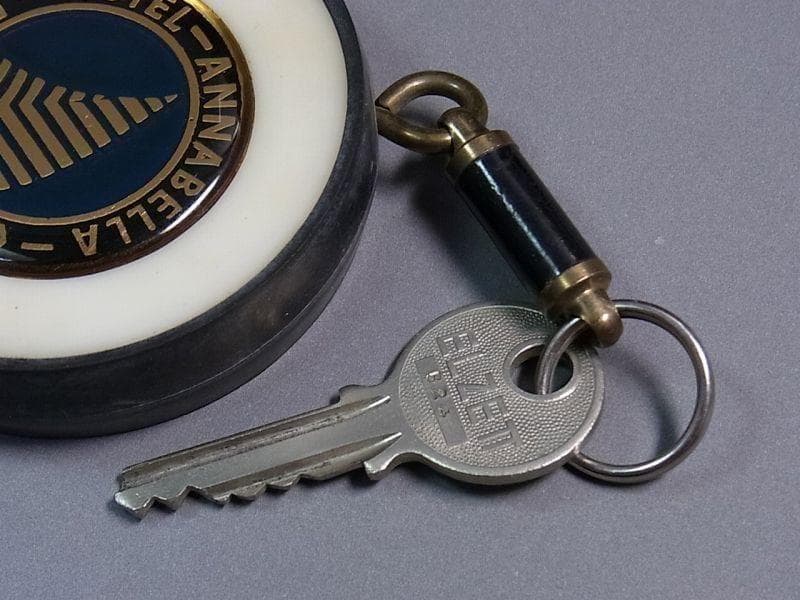 《東欧リゾート》ハンガリー ヴィンテージ バラトンフレド ホテルタグ＆キー