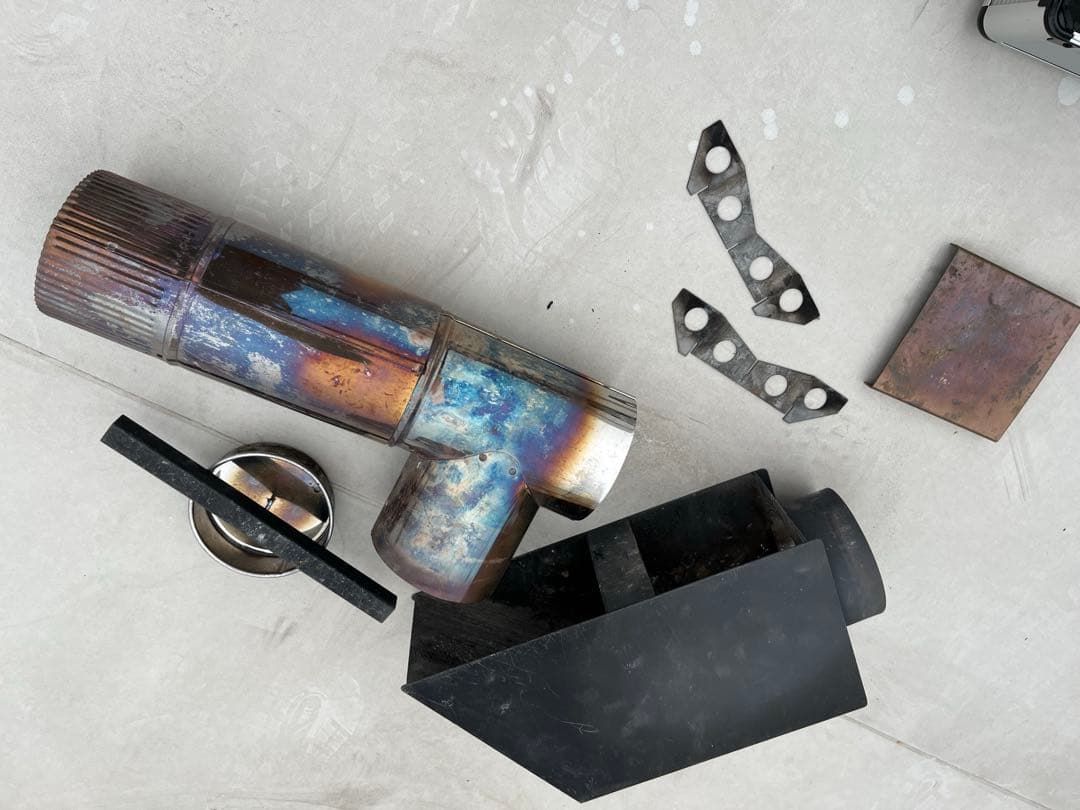 ロケットストーブ（ポータブル・アタッシュケース）※防災にも※