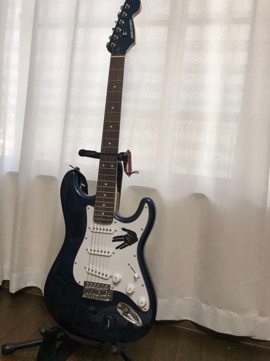 エレキギター Selder カポ　ピックケース　スタンド付き