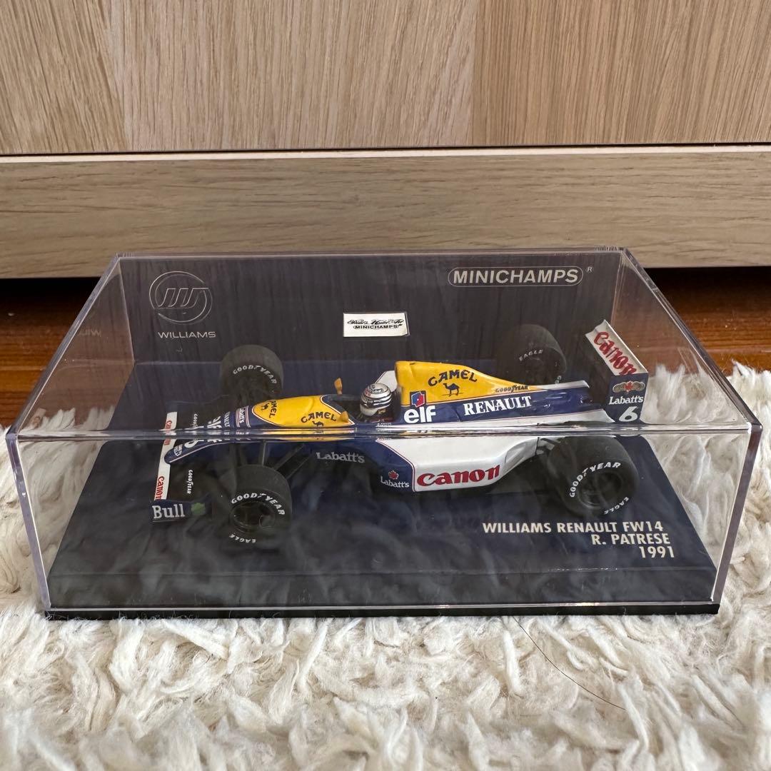 1/43 MINICHAMPS ウィリアムズ FW14 パトレーゼ 1991