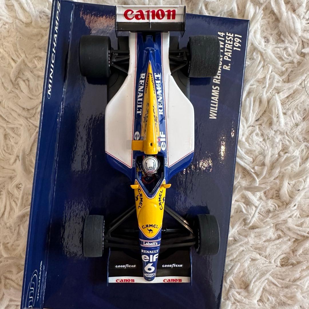 1/43 MINICHAMPS ウィリアムズ FW14 パトレーゼ 1991