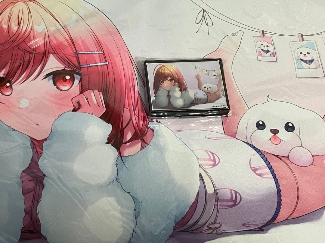 パル家　ホロライブ　スリーブ　プレイマット　一条莉々華　B