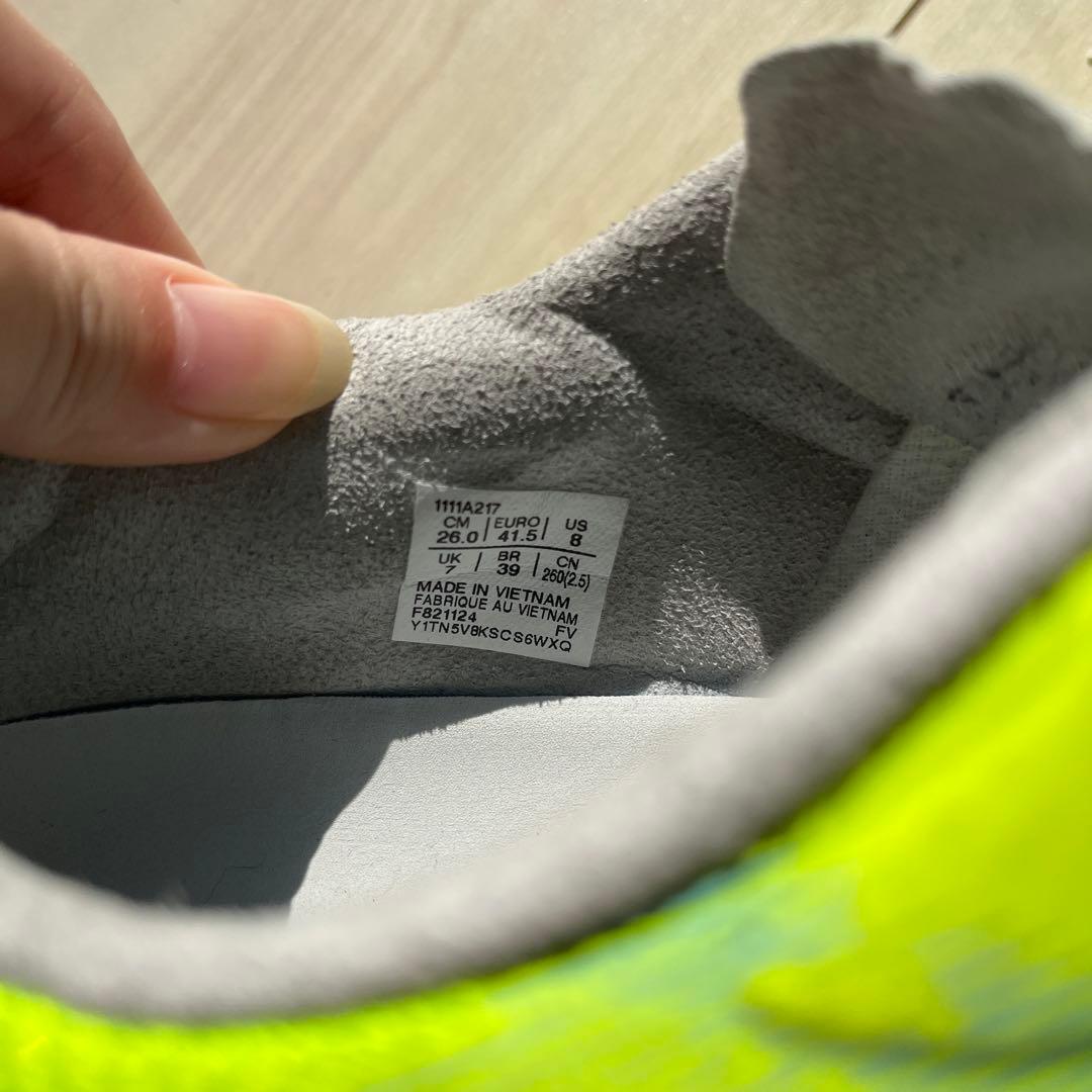 アシックス asics DESTAQUE K FF イエロー シューズ 26cm