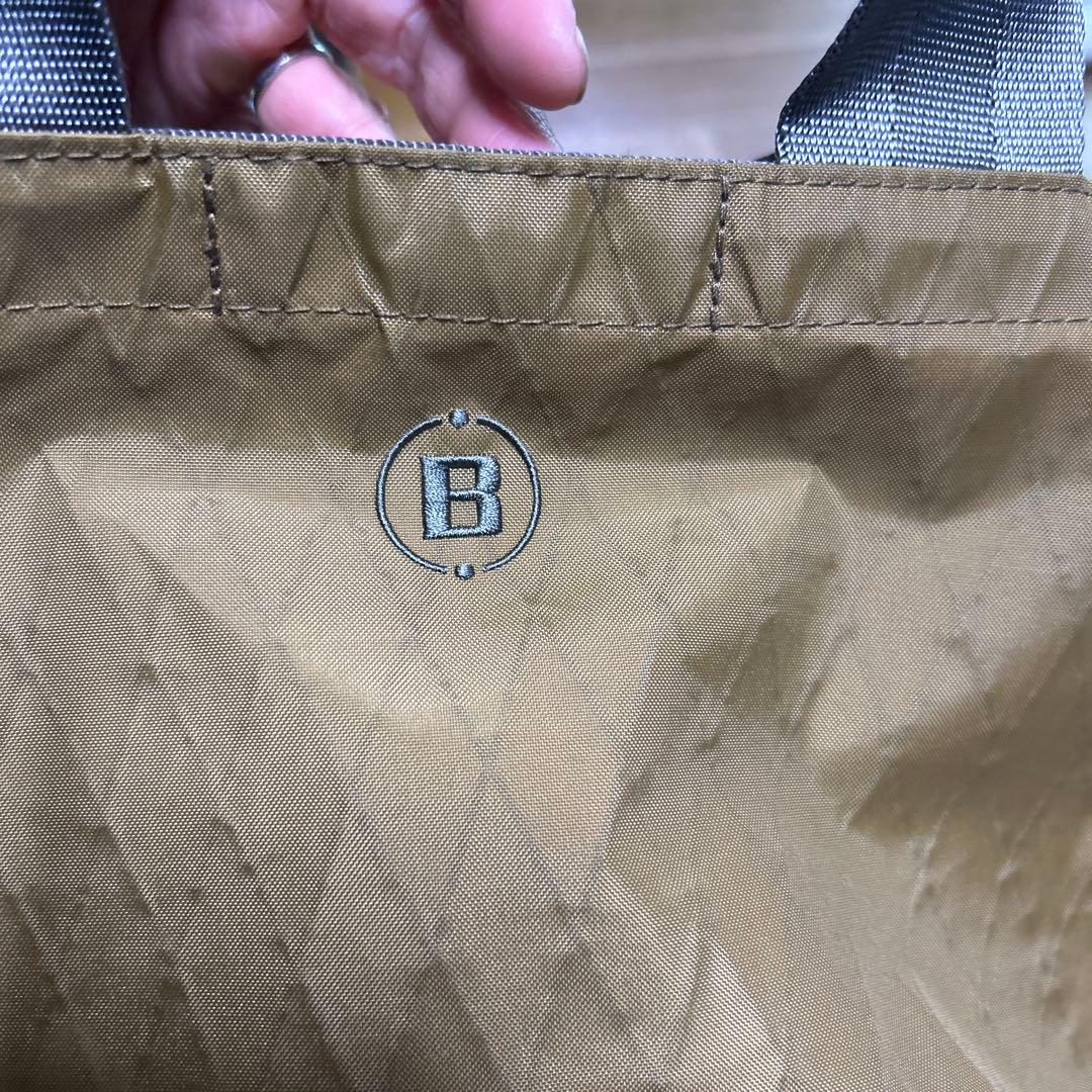 BRIEFING ナイロンバッグ ベージュ