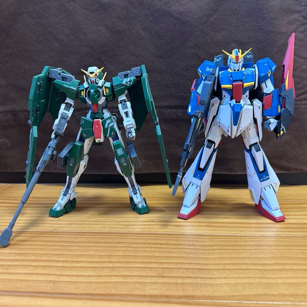 MGガンダムデュナメス　MGＺガンダムVer.Ka 二機セット