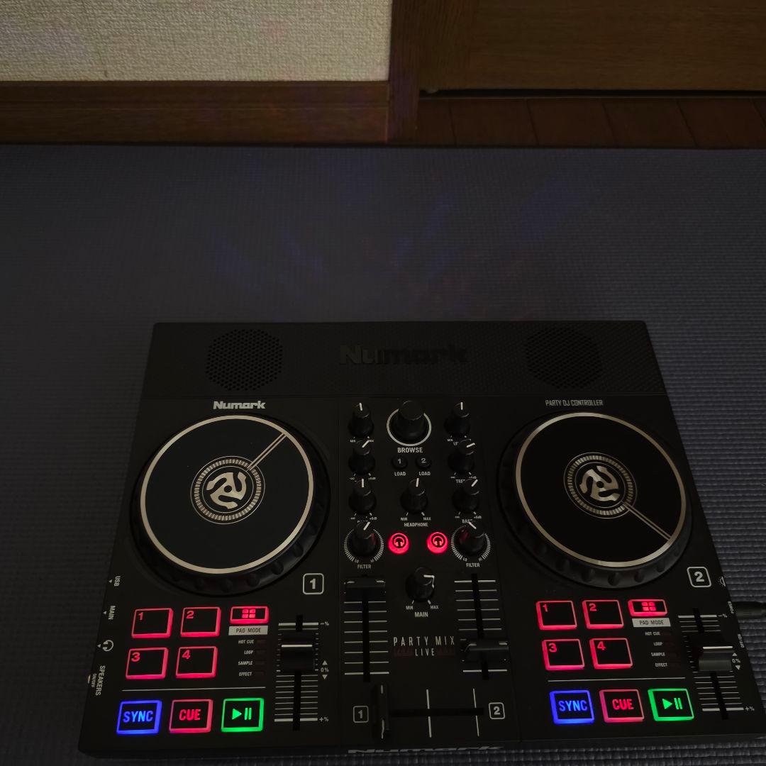ヌマーク】Numark Party Mix Live DJコントローラー　美品