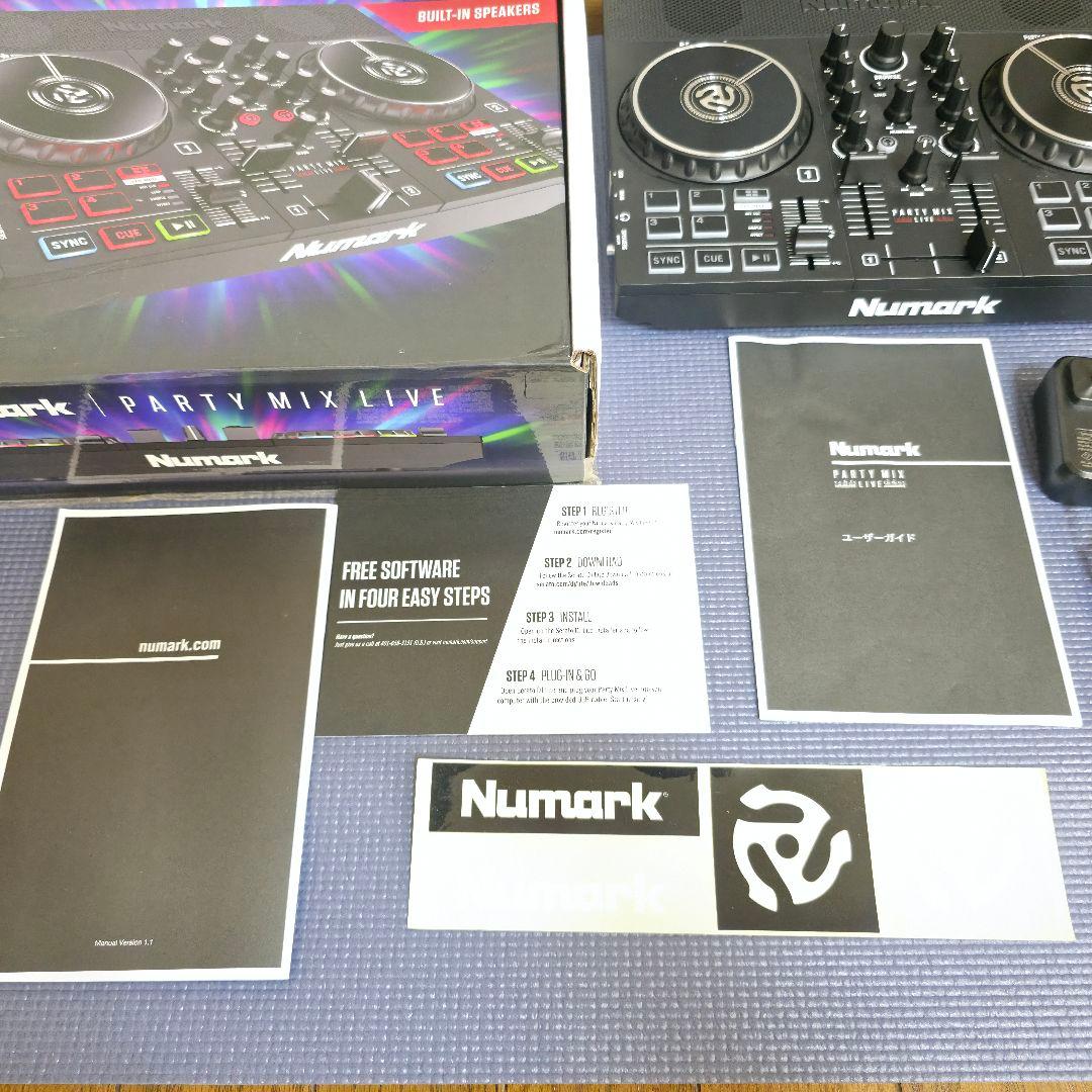 ヌマーク】Numark Party Mix Live DJコントローラー　美品