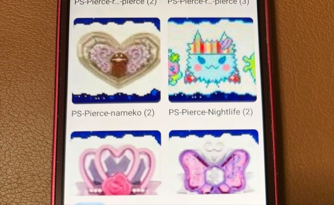 たまごっち用　スマホ　ID IDL p's 4u+ みーつ