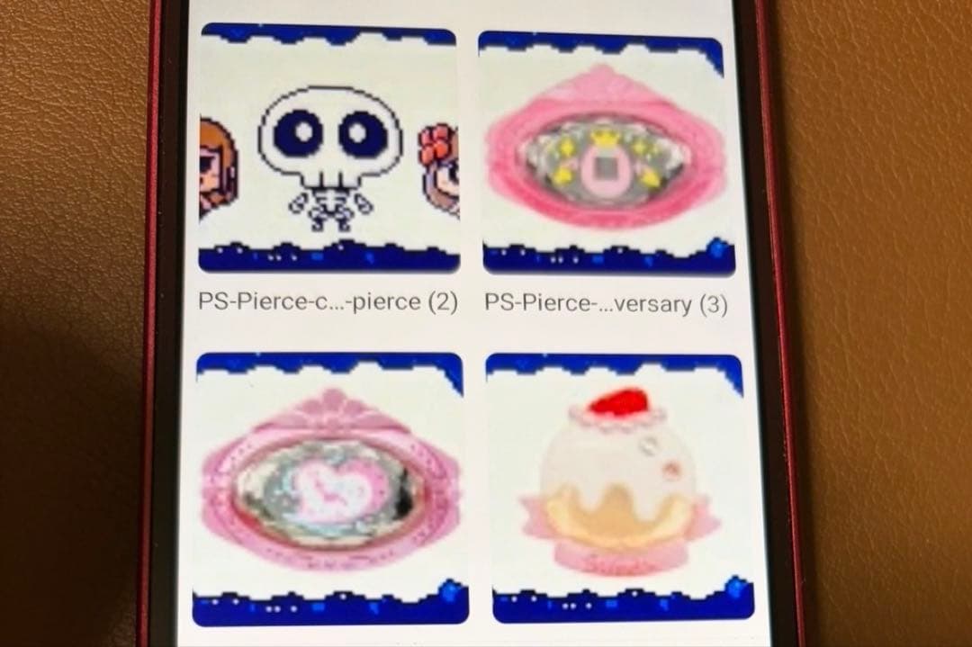 たまごっち用　スマホ　ID IDL p's 4u+ みーつ