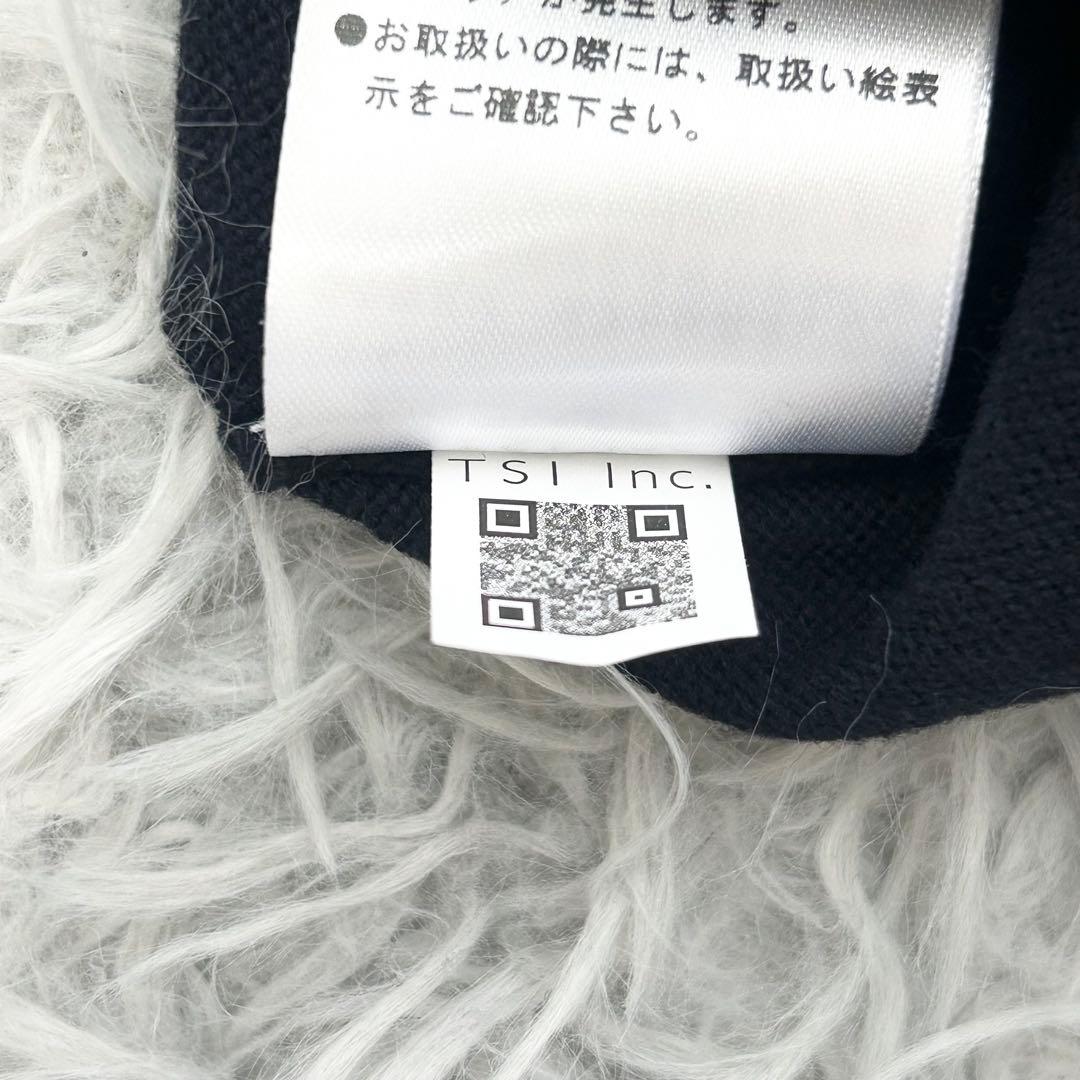 新品　パーリーゲイツ　ニット　セーター　タートルネック　ネイビー　サイズ3