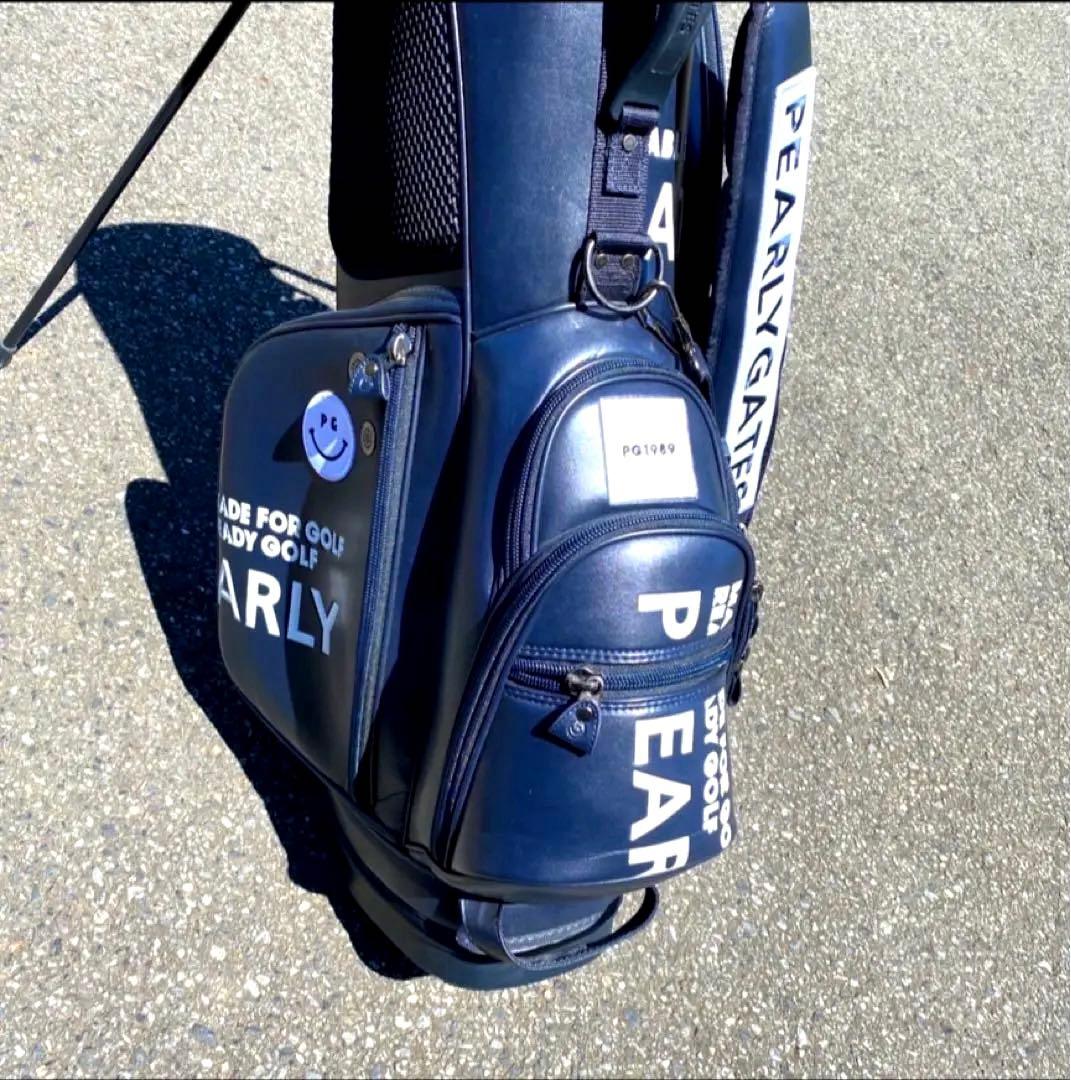 【極美品】正規品 PEARLY GATES ネイビー スタンド キャディバッグ