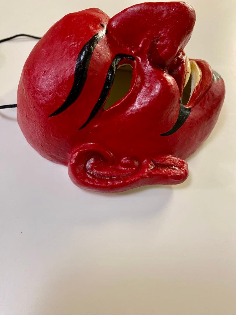 ブータン のお面　仮面　アツァラ　Atsara A