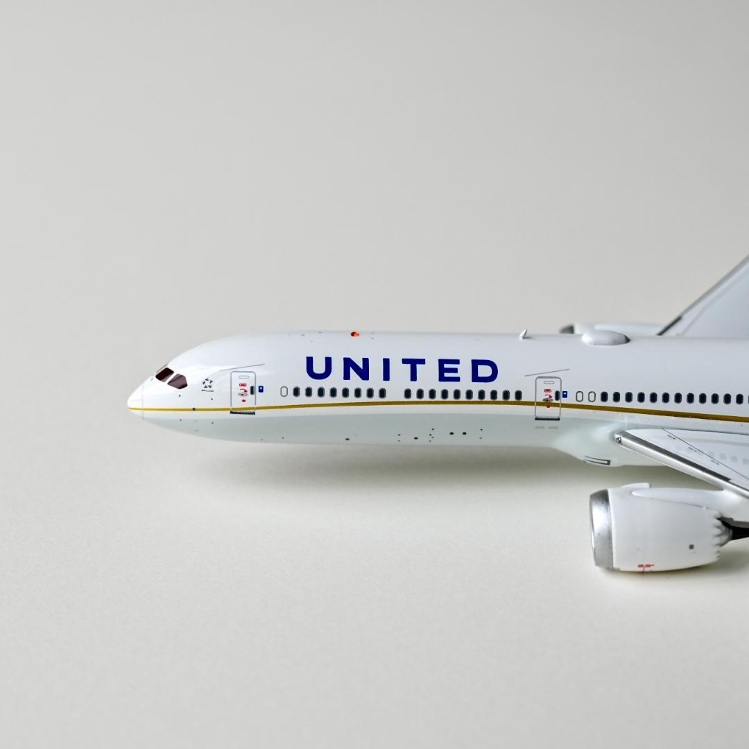 ユナイテッド航空 B787-10 ギア着脱可 Aviation 1/400