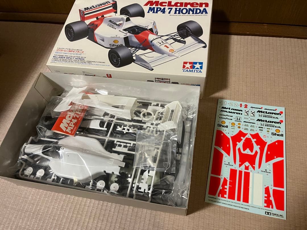 タミヤ1/20 グランプリコレクション10品 マクラーレン　フェラーリ　タイレル